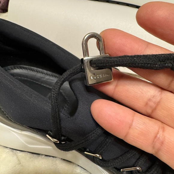 Buscemi Black and White Women's Sneakers - Picture 5 of 11